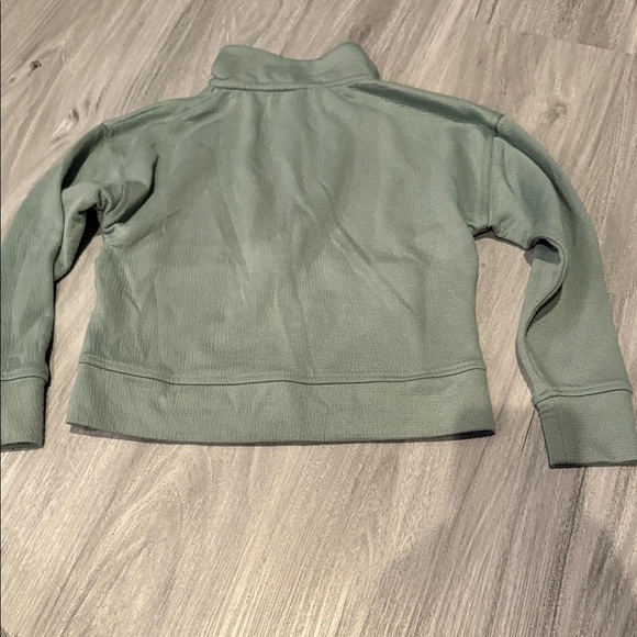 Danskin Sage Green Quarter-Zip Pullover - Picture 5 of 5